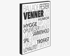 Best Daells Bolighus Klods Venner 15x21 cm