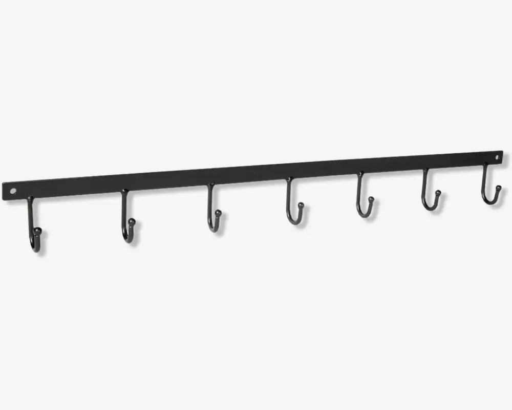 Best Daells Bolighus Knagerække m/7 metal L.60 cm