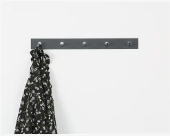 Clearance Daells Bolighus Knagerække Melody 4 inox/krom