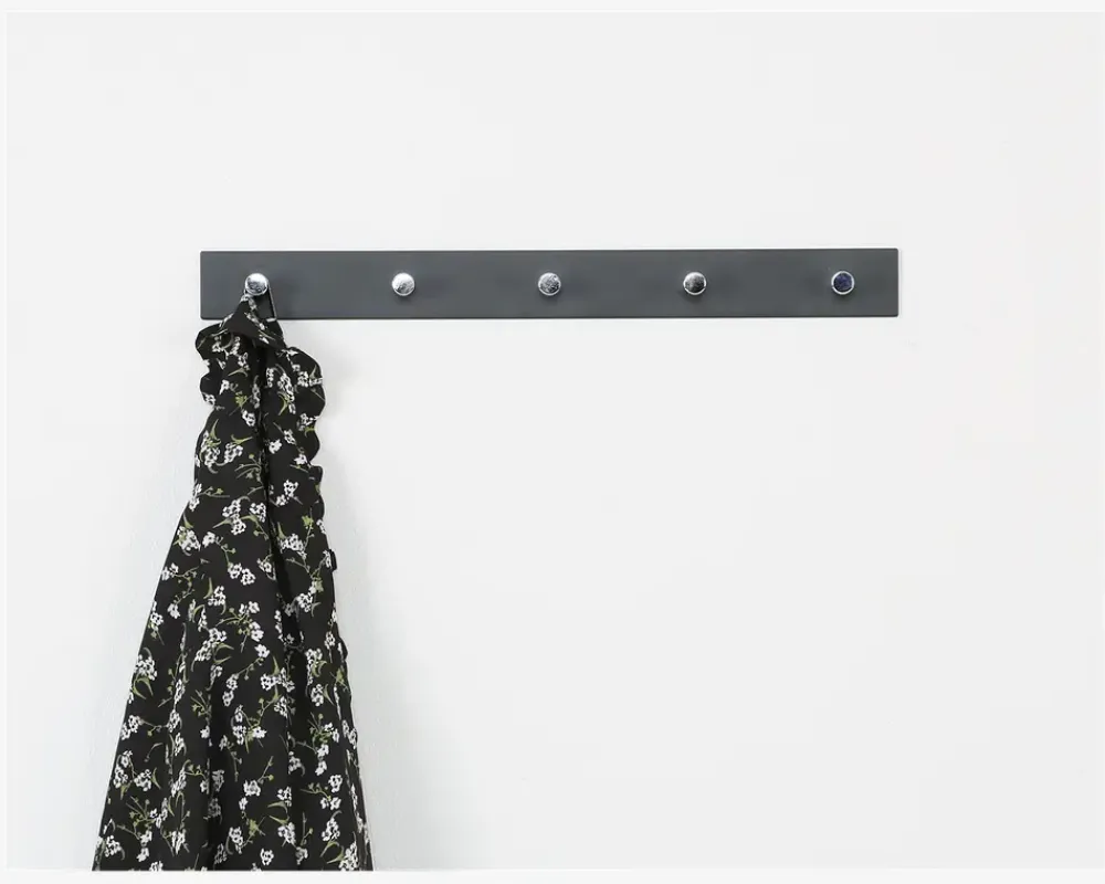 Clearance Daells Bolighus Knagerække Melody 4 inox/krom