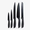 Daells Bolighus Knivsæt sort stål 5 stk.