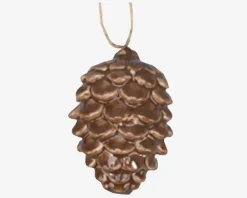 Outlet Daells Bolighus Kogle Ornament Ass. H.8,5cm Brun