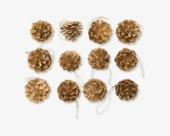 Sale Daells Bolighus Kogler guld 12 stk. H.5 cm