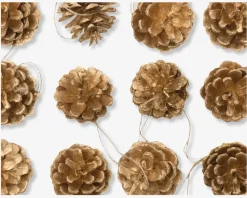 Sale Daells Bolighus Kogler guld 12 stk. H.5 cm