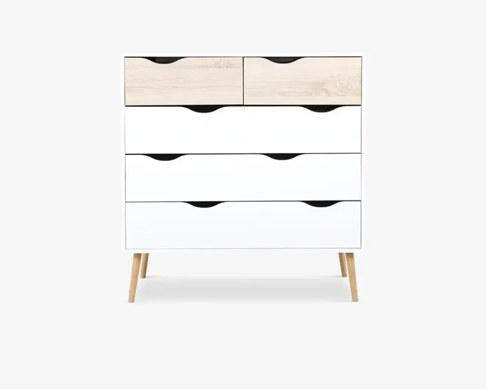 Sale Daells Bolighus Kommode Delta m. 5 skuffer