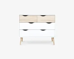 Sale Daells Bolighus Kommode Delta m. 4 skuffer