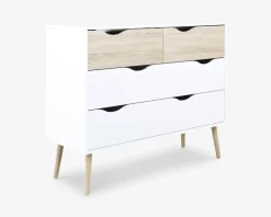 Sale Daells Bolighus Kommode Delta m. 4 skuffer