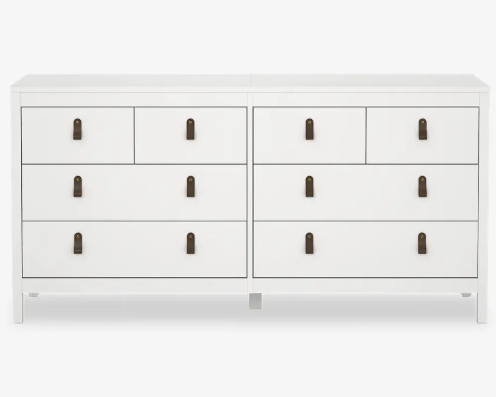 Sale Daells Bolighus Kommode Madrid med 8 skuffer hvid