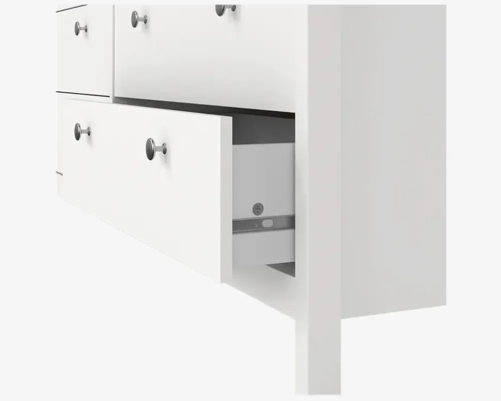 Sale Daells Bolighus Kommode Madrid med 8 skuffer hvid