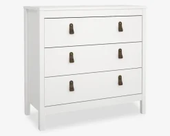 Daells Bolighus Kommode Madrid med 3 skuffer hvid