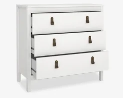 Daells Bolighus Kommode Madrid med 3 skuffer hvid