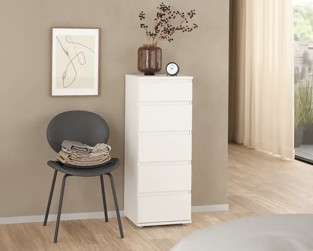 Discount Daells Bolighus Kommode Nova med 5 skuffer