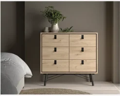 Sale Daells Bolighus Kommode Ry m. 6 skuffer Eg