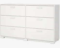 Hot Daells Bolighus Kommode Sofia hvid med 6 skuffer