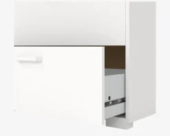 New Daells Bolighus Kommode Sofia hvid med 5 skuffer