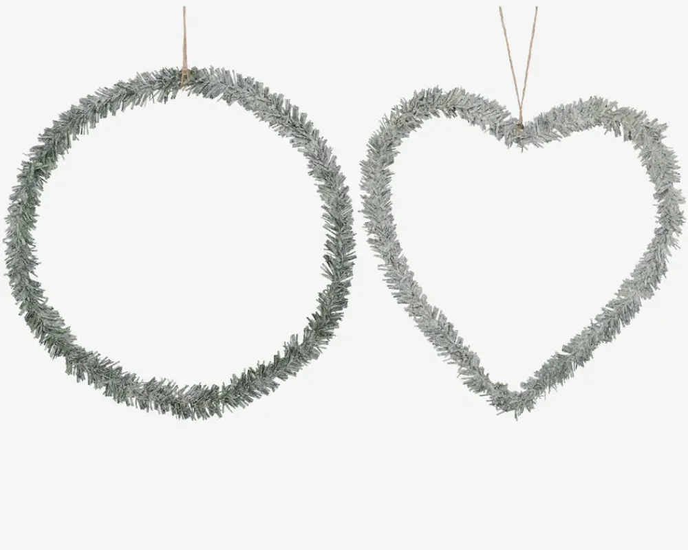 Best Daells Bolighus Krans Rund El. Hjerteform Ø.31cm