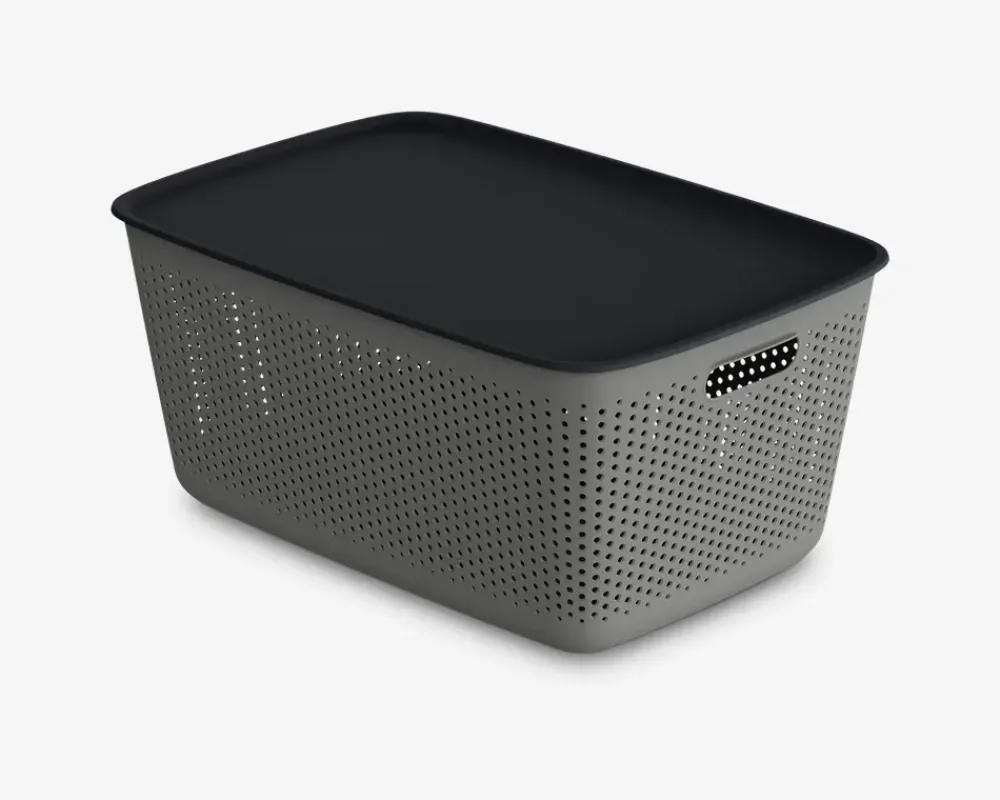 Outlet Daells Bolighus Kurv Basket 45 L Grå