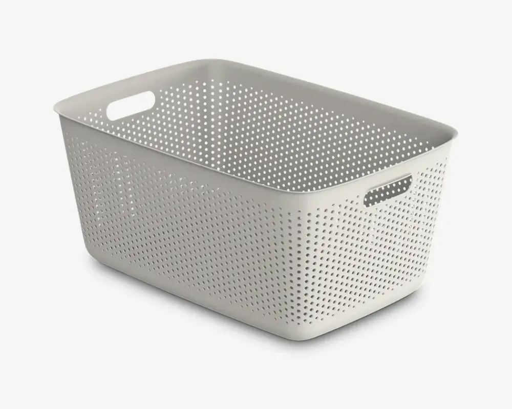 Outlet Daells Bolighus Kurv Basket 45 L Hvid