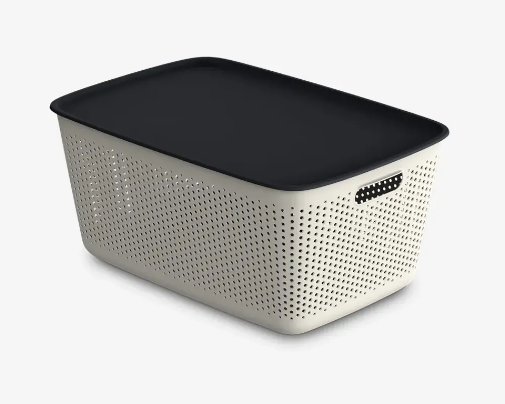 Outlet Daells Bolighus Kurv Basket 45 L Hvid