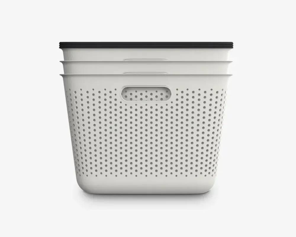 Outlet Daells Bolighus Kurv Basket 45 L Hvid