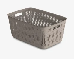 Best Daells Bolighus Kurv Basket Taupe 45 L Beige
