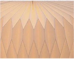 Hot Daells Bolighus Lampeskærm Belloy hvid Ø.45 cm