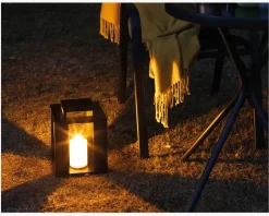 Discount Daells Bolighus Lanterne Metal LED Sort H.25,5 cm