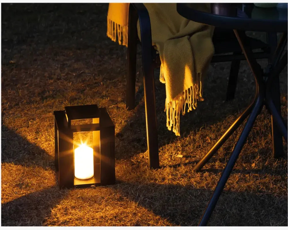 Discount Daells Bolighus Lanterne Metal LED Sort H.25,5 cm