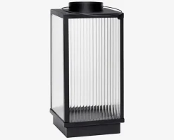 Outlet Daells Bolighus Lanterne Metal/Glas Sort H.35cm