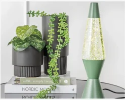 Online Daells Bolighus Lavalampe H.37 cm Grøn