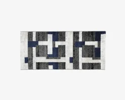 Discount Daells Bolighus Løber Luna Blå 80x150 cm