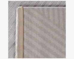 Hot Daells Bolighus Løber Sahara sølvfarvet 80 x 250 cm