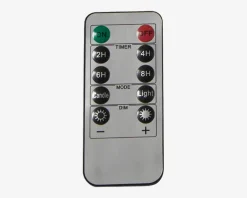 Hot Daells Bolighus LED Bloklys Sæt 3Stk Ø.5cm Hvid