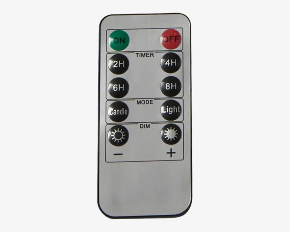 Discount Daells Bolighus LED Bloklys Sæt 3Stk Plastik Hvid