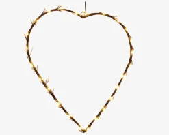 Online Daells Bolighus LED Tråd Hjerte H.40cm Sort