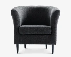 Online Daells Bolighus Lænestol Flash Antracit Sort