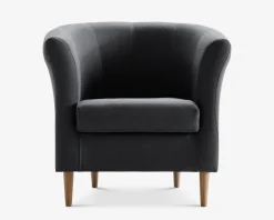 Online Daells Bolighus Lænestol Flash Med Eg Ben Grå