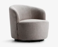 New Daells Bolighus Lænestol med drejefunktion Brun