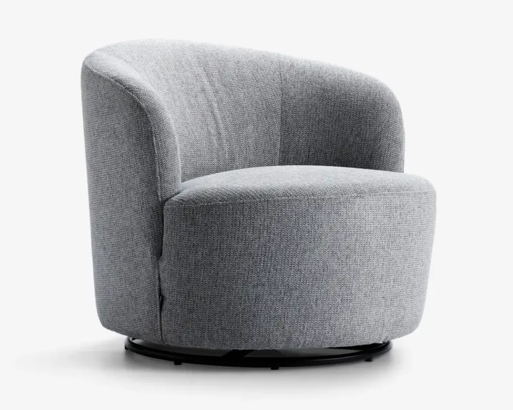 Outlet Daells Bolighus Lænestol med drejefunktion Grå