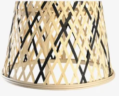 Online Daells Bolighus Loftlampe bambus 2 ass farver Ø.30 cm