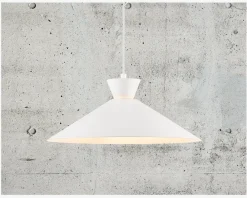 Outlet Daells Bolighus Loftlampe Dial Ø.45 cm Hvid