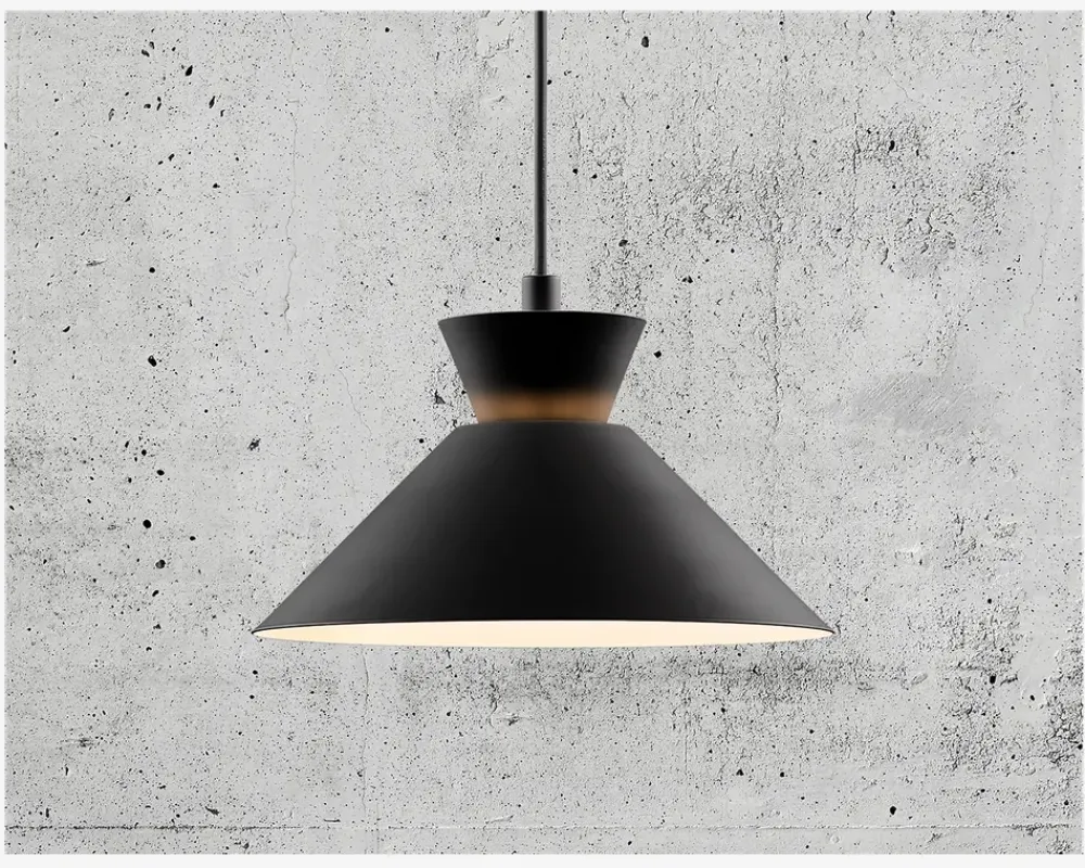 Best Daells Bolighus Loftlampe Dial Ø.25 cm Sort