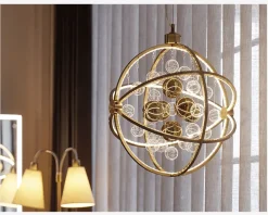 Sale Daells Bolighus Loftlampe Galaxy Antik Ø.48 cm Messing