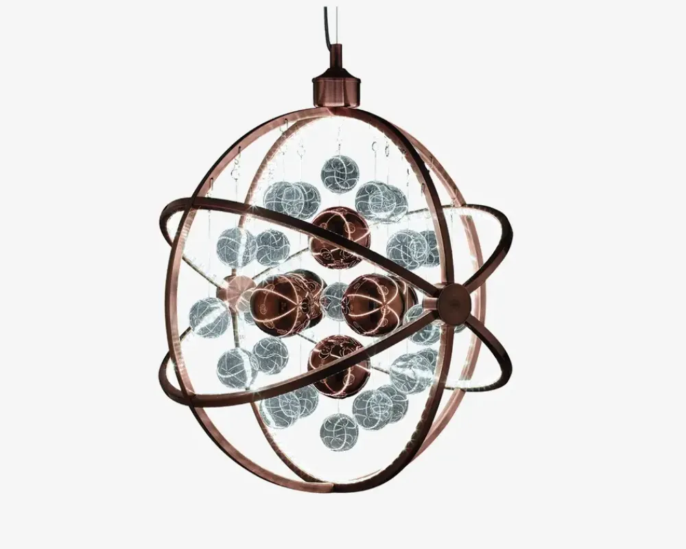 Outlet Daells Bolighus Loftlampe Galaxy Ø.48 cm Kobber