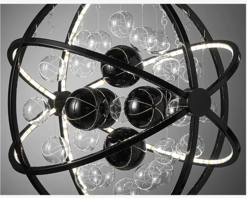 Clearance Daells Bolighus Loftlampe Galaxy Ø.48 cm Sort