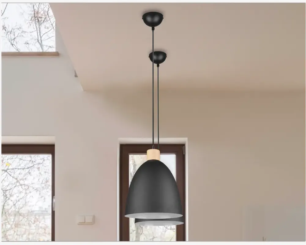 Daells Bolighus Loftlampe Jagger Sort Ø.25 cm