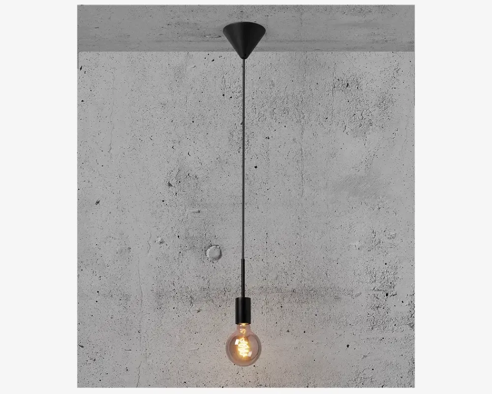 Outlet Daells Bolighus Loftlampe Paco Sort