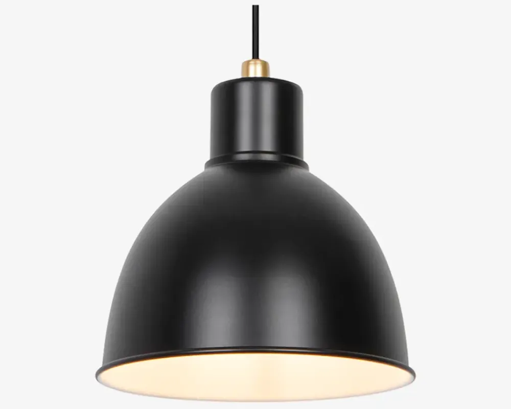 Outlet Daells Bolighus Loftlampe Pop Mat Ø.21,5 cm Sort