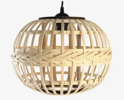Clearance Daells Bolighus Loftlampe rattan natur Ø.32 cm