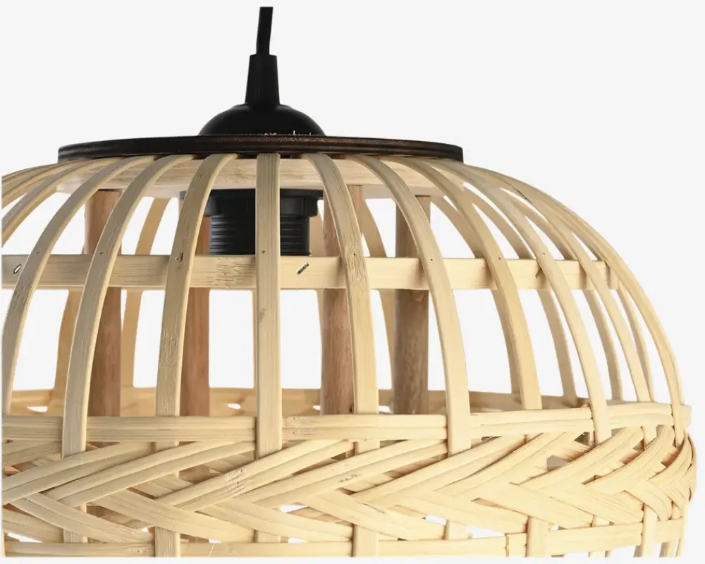 Clearance Daells Bolighus Loftlampe rattan natur Ø.32 cm